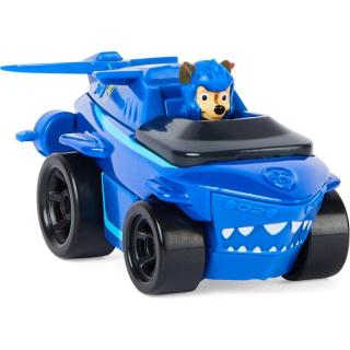 Paw Patrol Aqua kovová autíčka Chase žralok