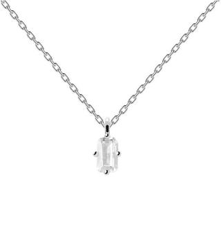 PDPAOLA Jemný stříbrný náhrdelník MIA Silver CO02-476-U
