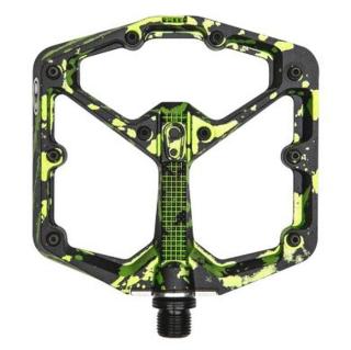 Pedály CrankBrothers Stamp 7 Large - Green Splatter