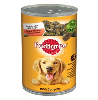 Pedigree krmivo v konzervě s hovězím masem v želé 1200 g