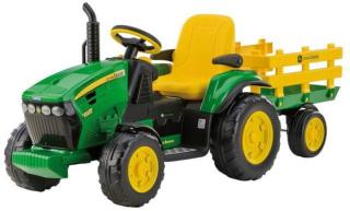 Peg Perego JD Ground Force traktor zelená - použité