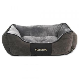 Pelíšek Scruffs Chester Box Bed 60cm šedý