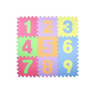 Pěnové puzzle 9 ks čísla 30 x 30 cm