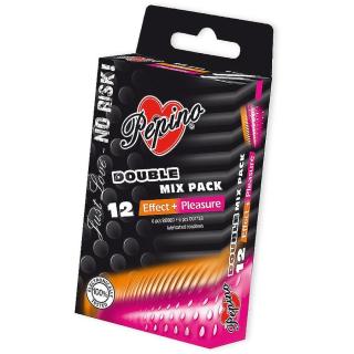Pepino Double Mix Pack kondomy 12 ks