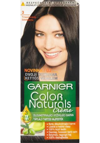 Permanentní barva Garnier Color Naturals 3 tmavě hnědá