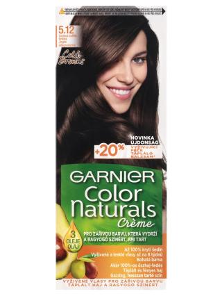 Permanentní barva Garnier Color Naturals 5.12 ledová světle hnědá