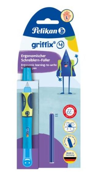Pero bombičkové pro leváky, Griffix 4, modré