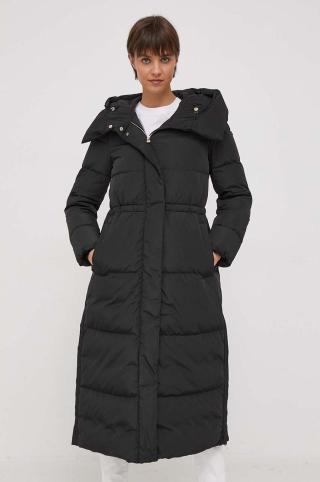 Péřová bunda Geox PHEBY dámská, černá barva, zimní