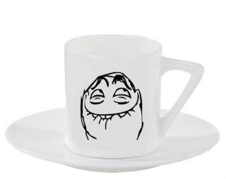 Pfftch Espresso hrnek s podšálkem 100ml