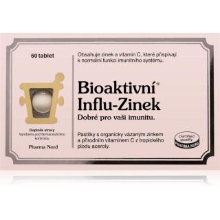 Pharma Nord Bioaktivní Influ-Zinek tablety pro posílení imunity 60 tbl