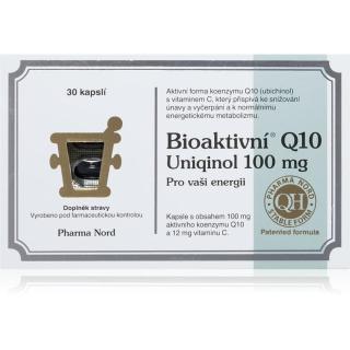 Pharma Nord Bioaktivní Q10 Uniqinol 100mg kapsle s koenzymem Q10 30 cps