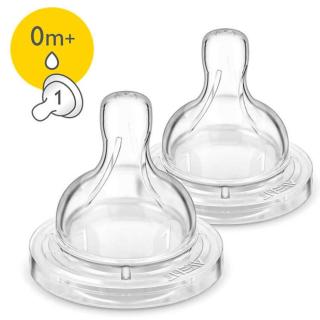 Philips AVENT Philips AVENT Dudlík Anti-colic/Classic+ 1 novorozenecký průtok, 2 ks