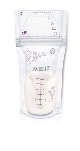 Philips AVENT Sáčky na mateřské mléko 180 ml, 25 ks