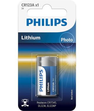 Philips Baterie CR123A 1ks