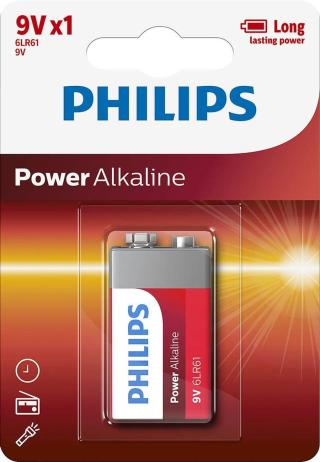 Philips Baterie PowerLife alkalická 9V 1ks