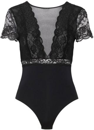 Pieces Dámské body PCSICCA 17095132 Black XS