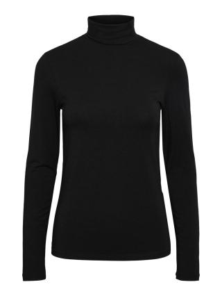 Pieces Dámské triko PCSIRENE Slim Fit 17108494 Black L