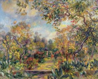 Pierre Auguste Renoir - Obrazová reprodukce Landscape at Beaulieu, c.1893,