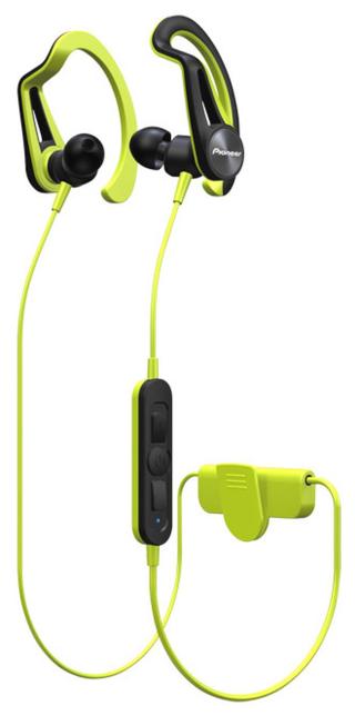 Pioneer SE-E7BT závěsná sportovní sluchátka s Bluetooth žlutá
