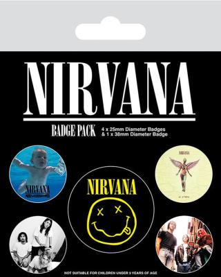 Plackový set Nirvana - Iconic