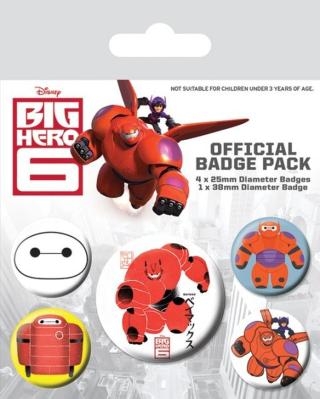 Plackový set Velká šestka - Baymax