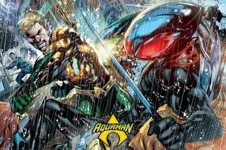 Plakát, Obraz - Aquaman - Atlantean Punch,