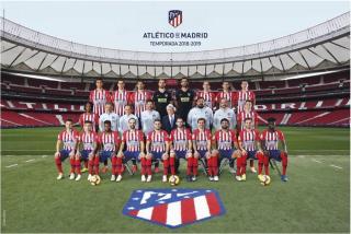 Plakát, Obraz - Atletico Madrid 2018/2019 - Plantilla,