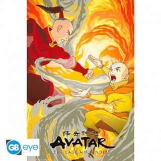 Plakát, Obraz - Avatar - Aang vs Zuko,
