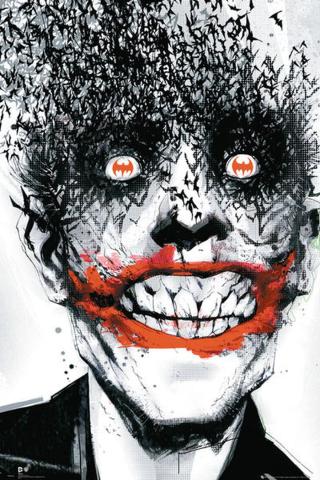 Plakát, Obraz - BATMAN Comic - Joker Bats,