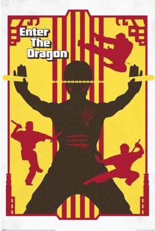 Plakát, Obraz - Bruce Lee - Enter the Dragon,