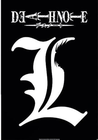 Plakát, Obraz - Death Note - L Symbol,