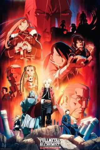 Plakát, Obraz - Fullmetal Alchemist - Key Art,