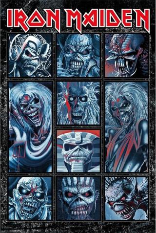 Plakát, Obraz - Iron Maiden - Ten Eddies,
