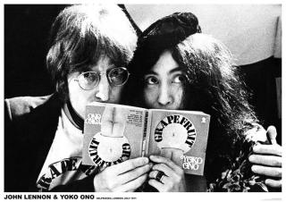 Plakát, Obraz - John Lennon & Yoko Ono - Grapefruit Book,