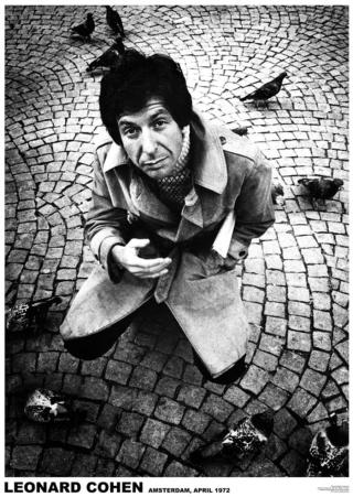 Plakát, Obraz - Leonard Cohen - Amsterdam ’72,