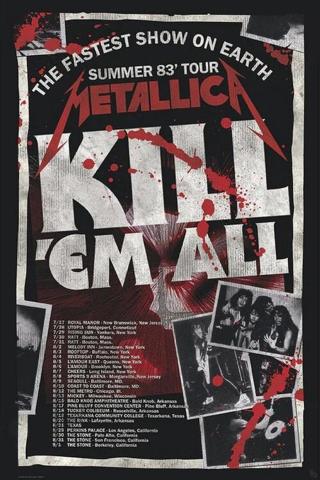 Plakát, Obraz - Metallica - Kill'Em All 83 Tour,