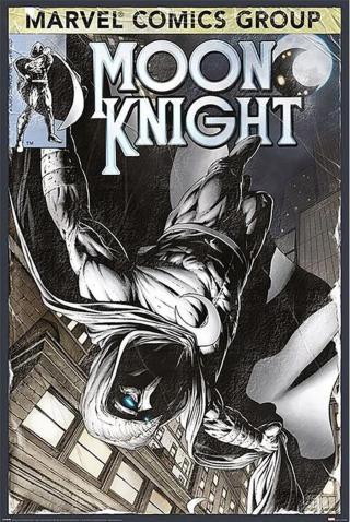 Plakát, Obraz - Moon Knight - Comic Book Cover,