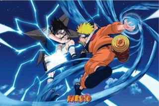 Plakát, Obraz - Naruto Shippuden - Naruto & Sasuke,