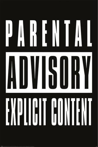 Plakát, Obraz - Parental Advisory - Explicit Content,