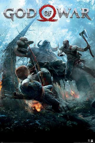Plakát, Obraz - PlayStation - God of War,