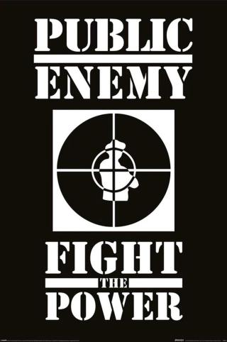 Plakát, Obraz - Public Enemy - Fight the Power,