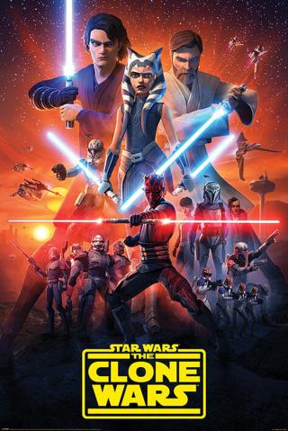 Plakát, Obraz - Star Wars: The Clone Wars - The Final Season,