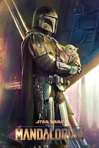 Plakát, Obraz - Star Wars: The Mandalorian - Clan Of Two,