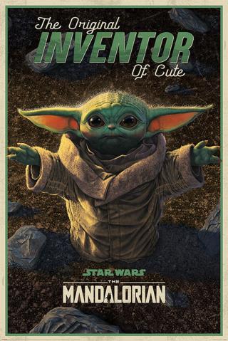 Plakát, Obraz - Star Wars: The Mandalorian - The Original Inventor of Cute,