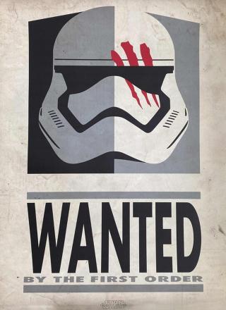 Plakát, Obraz - Star Wars - Wanted Trooper,