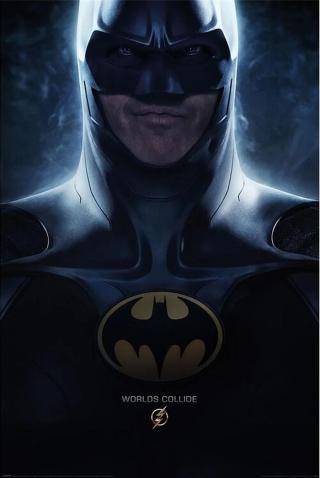 Plakát, Obraz - The Flash Movie - Batman World Collide,