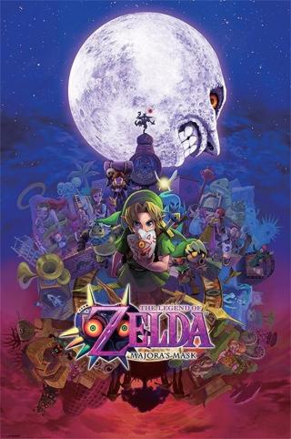 Plakát, Obraz - The Legend Of Zelda - Majora's Mask,