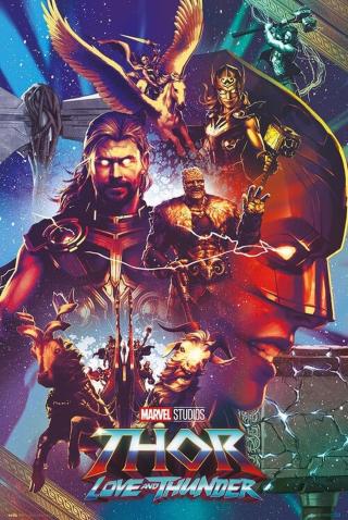 Plakát, Obraz - Thor - Love and Thunder,