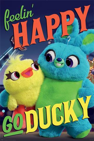 Plakát, Obraz - Toy Story: Příběh hraček - Happy-Go-Ducky,