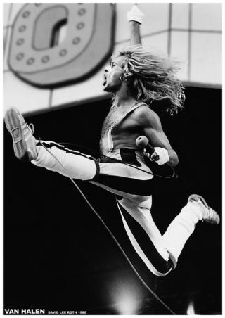 Plakát, Obraz - Van Halen - David Lee Roth 1980,